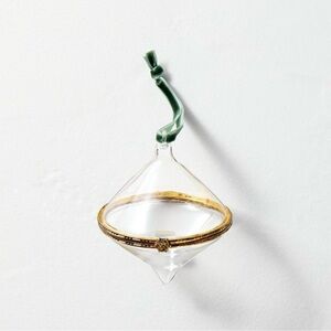 Glass and Brass Pendant Hinge Ornament - Hearth & Hand™ with Magnolia 2025